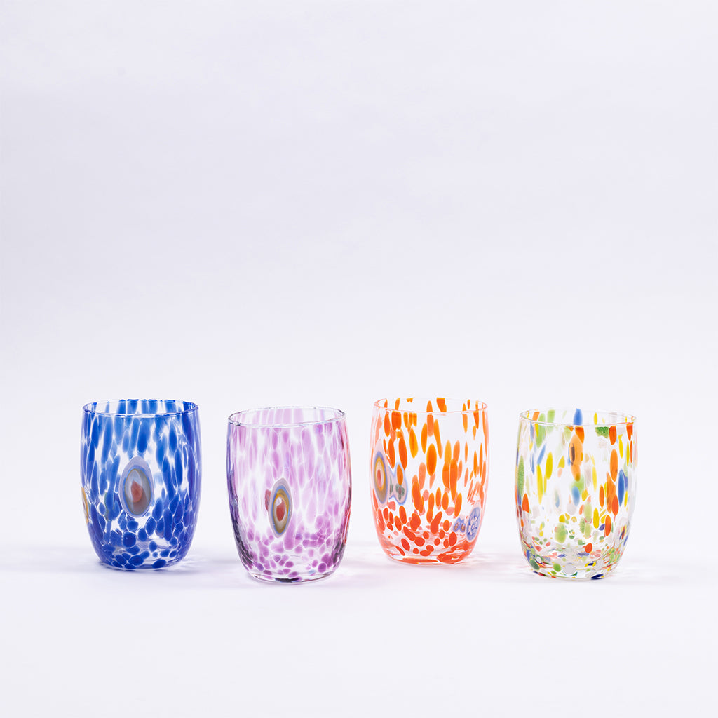 Murano Stemless Wine Glass (Various Colors)  Odd McLean