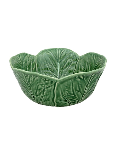 Green Cabbage Salad Serving Bowls