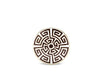 Labirinto Round Box - Ebano