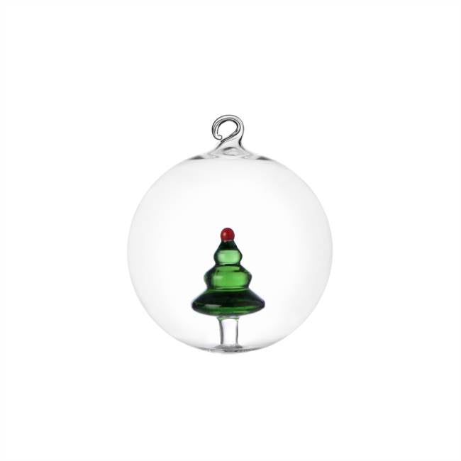 Glass Christmas Characters Ornaments (Various Styles)