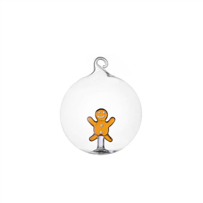 Glass Christmas Characters Ornaments (Various Styles)