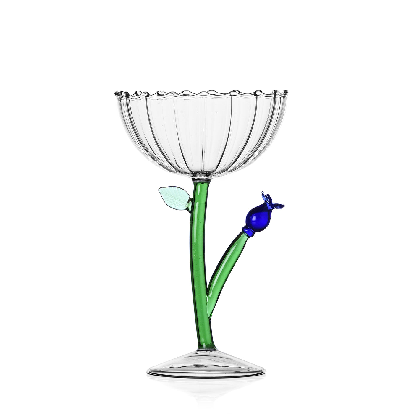 Floral Champagne Coupe (Various Styles)