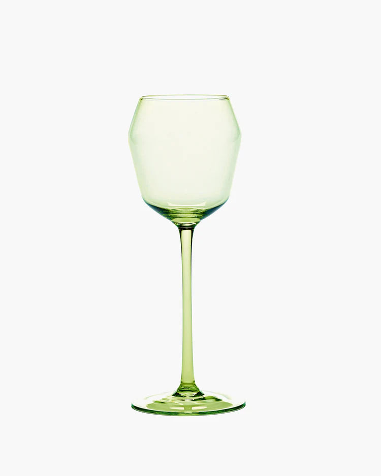 Billie White Wine Glass