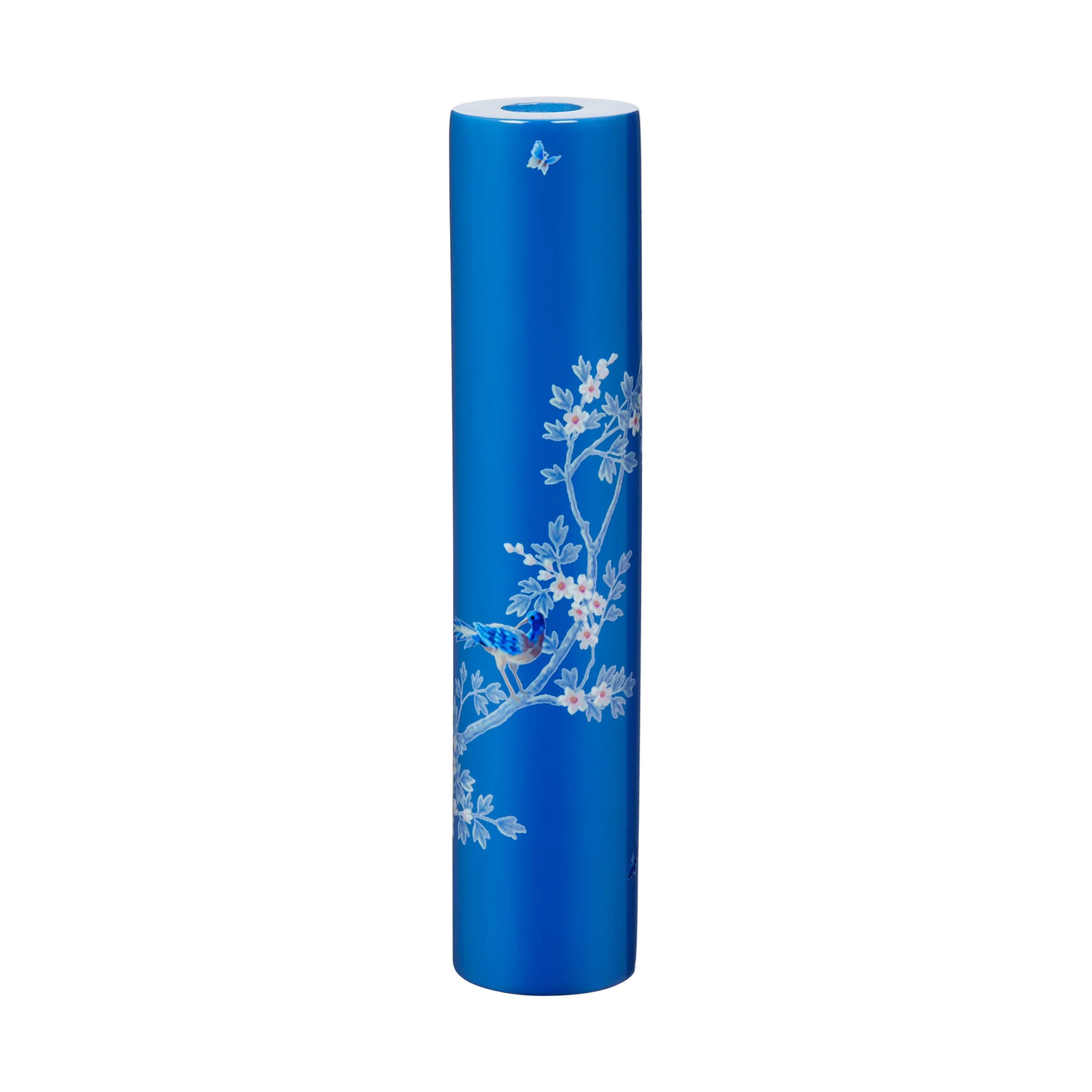 Chinoiserie Candle Stick in Blue