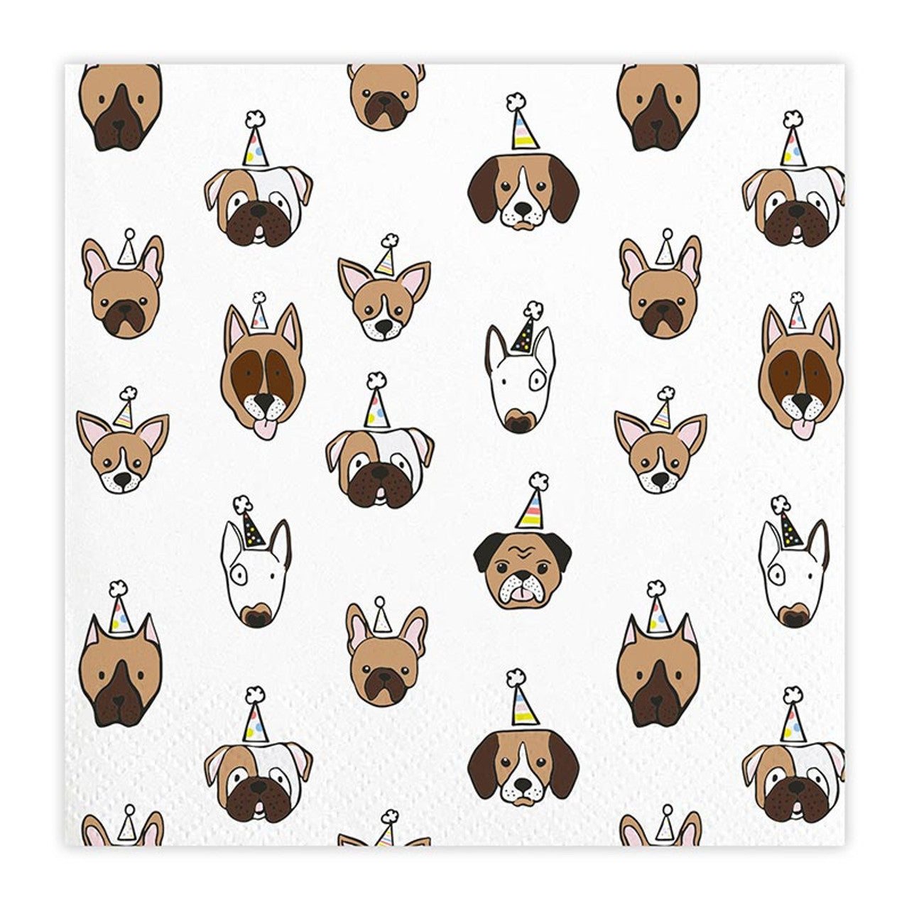 Dog Pattern Napkins