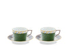 Pine Green Nettuno Tea Set
