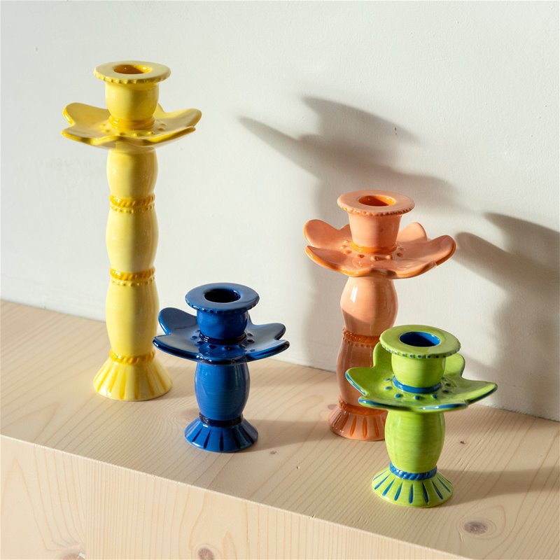 Posy Candle Holders (Various sizes and colors)