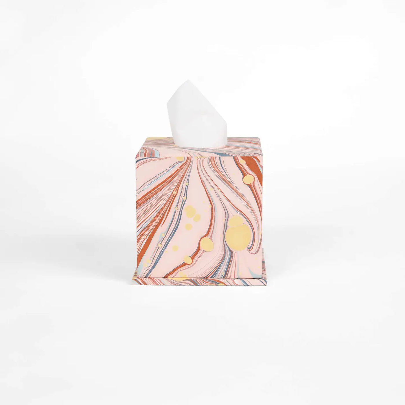 Marbled Tissue Box (Various Colors)