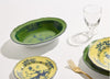 Oriente Italiano Oval Bowl in Malachite