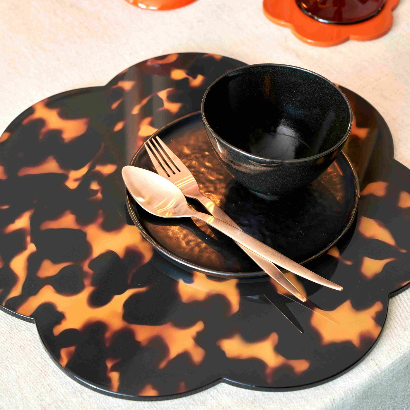 Faux Tortoiseshell Placemats