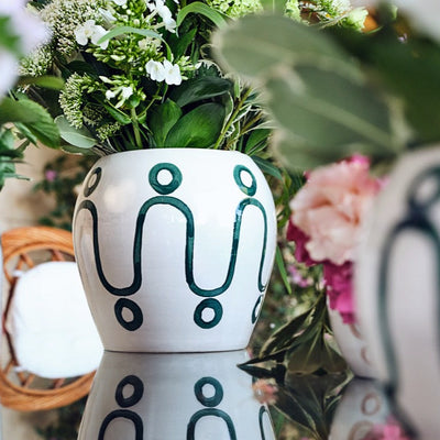 Cycladic Vases in Green