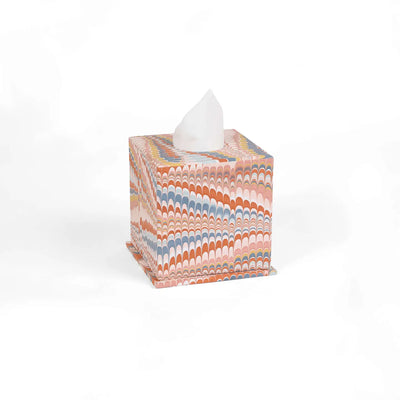 Marbled Tissue Box (Various Colors)