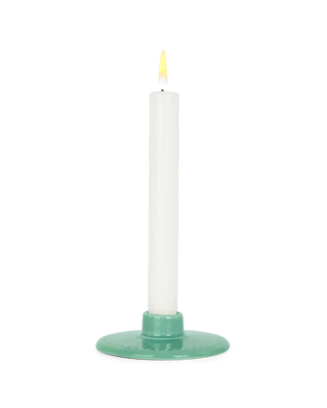 Rhombe Candle Holder Green