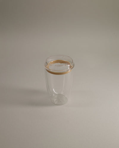 Glass Coffee Cup 12oz