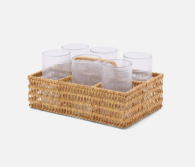 Rattan Glassware Holder