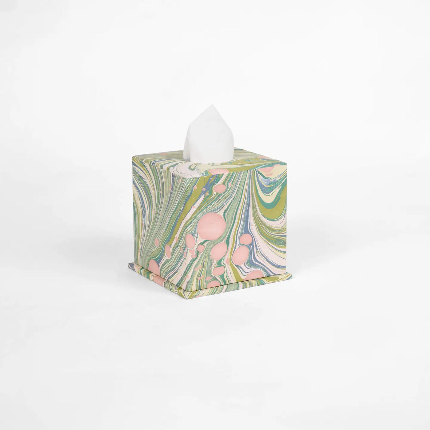 Marbled Tissue Box (Various Colors)