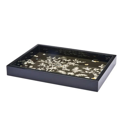 Small Chinoiserie Tray (Various Colors)