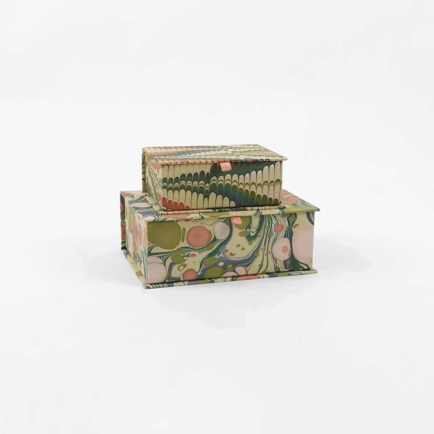 Marbled Keepsake Box (Set of 2)
