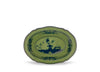 Oriente Italiano Oval Bowl in Malachite