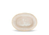 Oriente Italiano Oval Bowl in Meringa