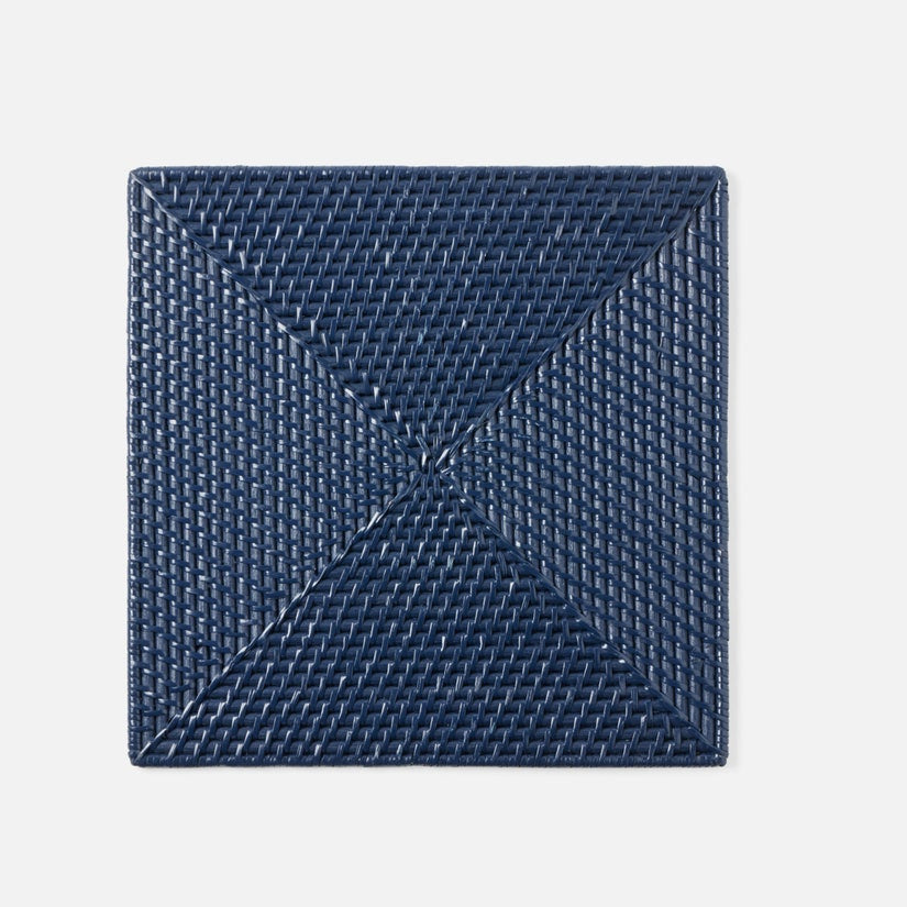 Brianne Polished Rattan Placemat - Square
