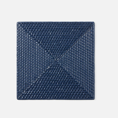 Brianne Polished Rattan Placemat - Square