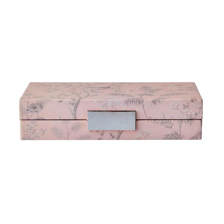 Small Pink Chinoiserie Jewelry Box