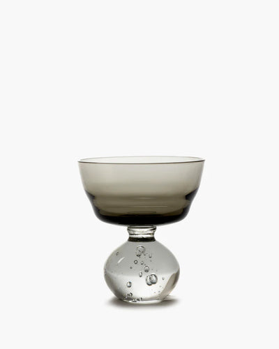 Medium Grey Eternal Snow Glass