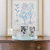 Double White & Gold Frame