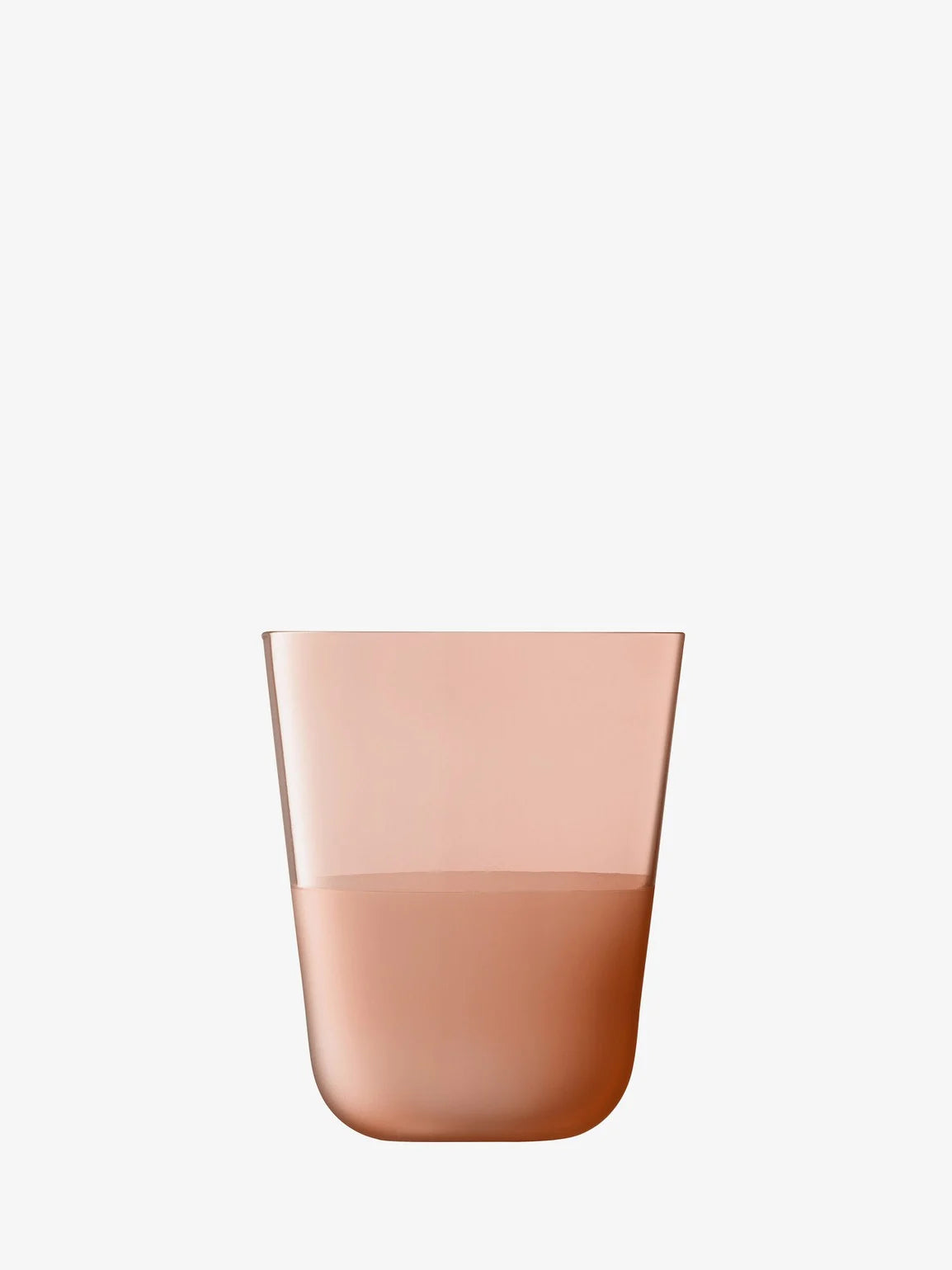 Arc Contrast Tumbler in Coral
