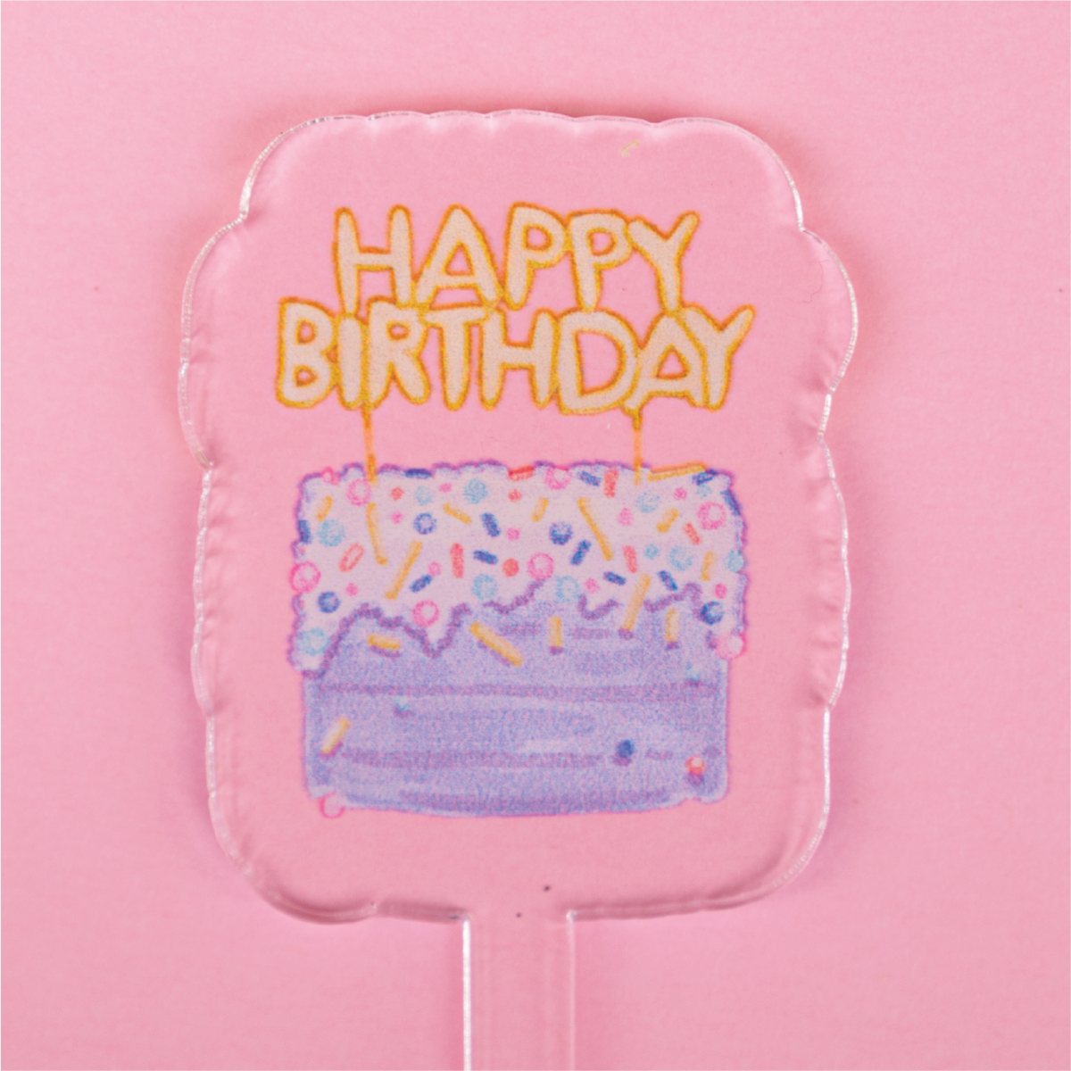 Birthday Party Acrylic Stir Sticks (Various Styles)