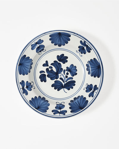 Blossom Soup Plate - Midnight Blue