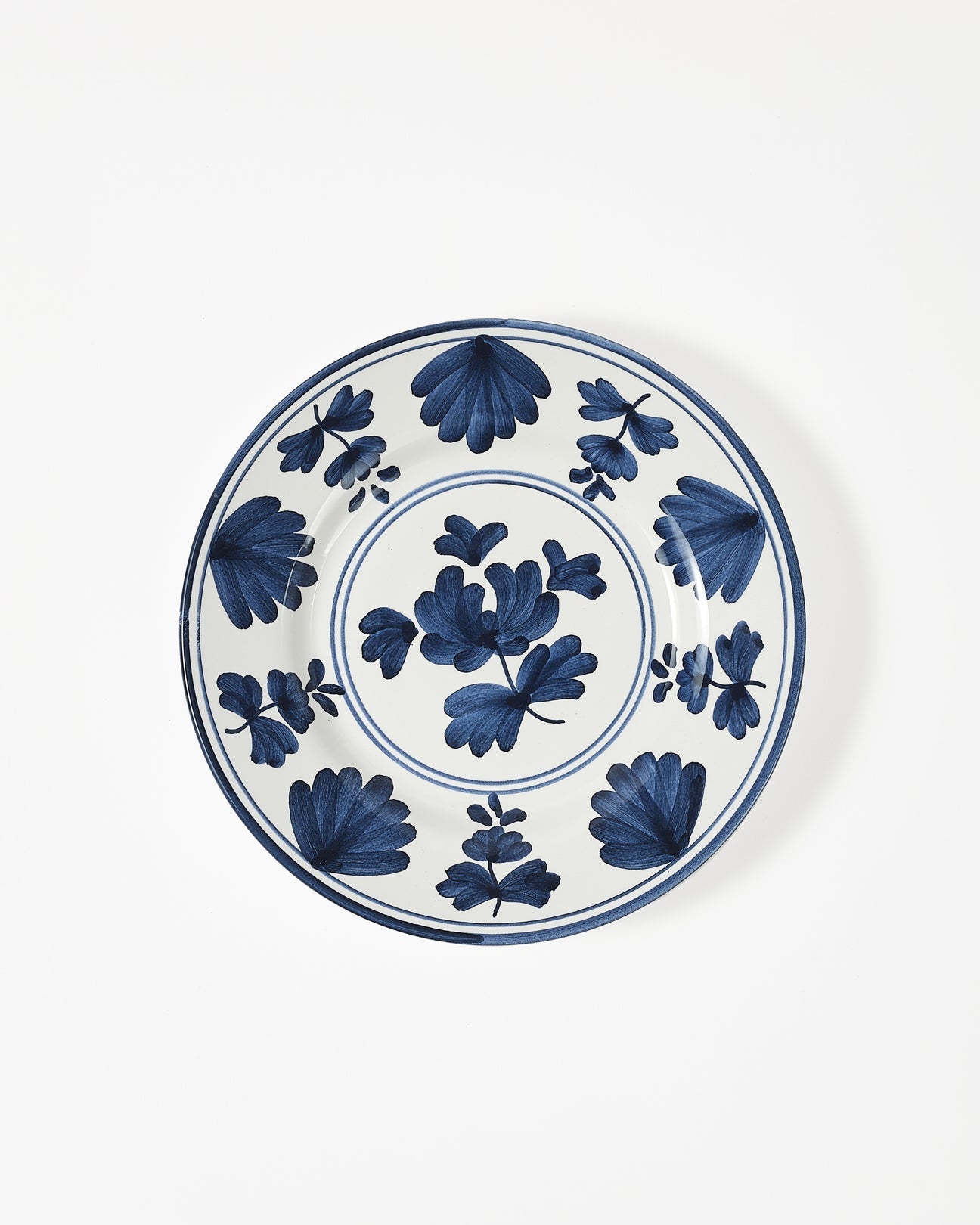 Blossom Dessert Plate - Midnight Blue