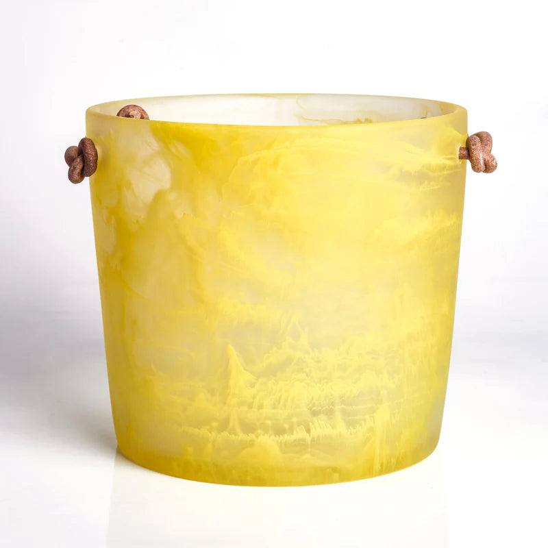 Yellow Resin Ice Bucket