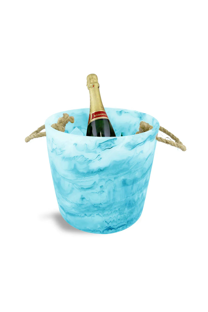 Aqua Resin Ice Bucket