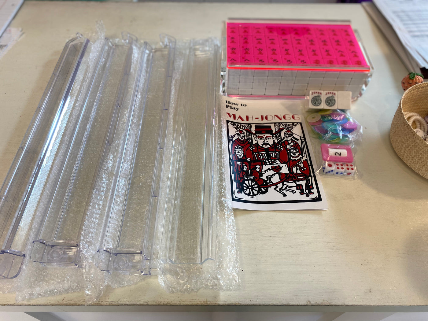 Acrylic Mahjong Racks