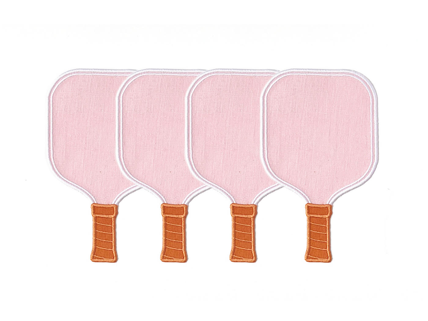 Pickleball Paddle Cocktail Napkins (Various Colors)