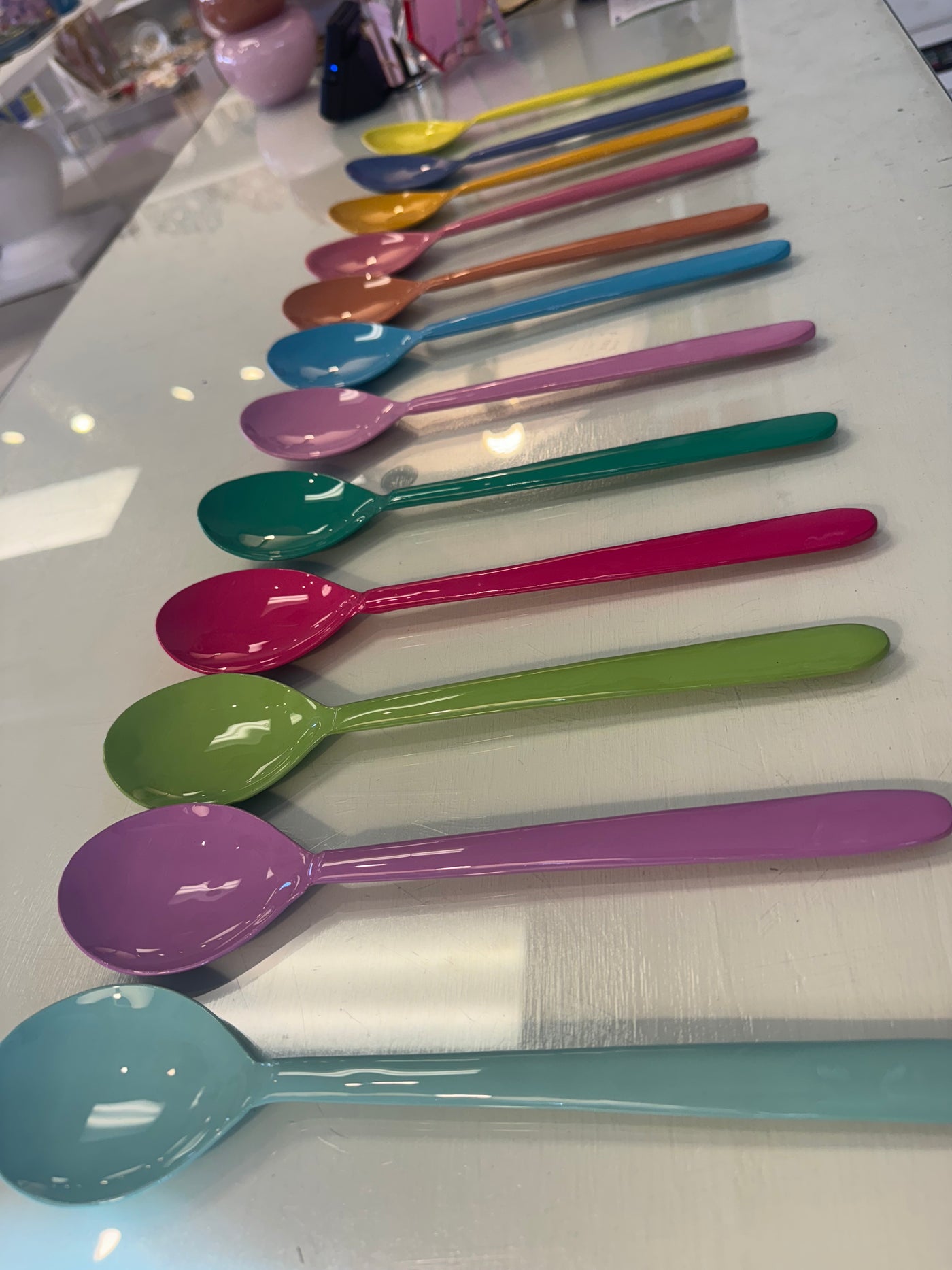 Spoon Blue Color Code Rainbow Serving Spoons (Various Colors) – Odd McLean