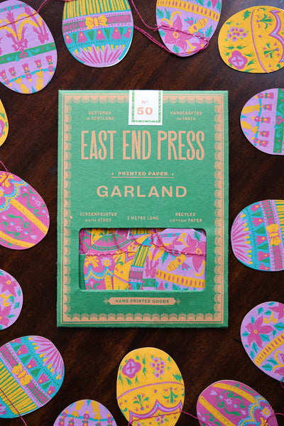 Easter Egg Paper Garland