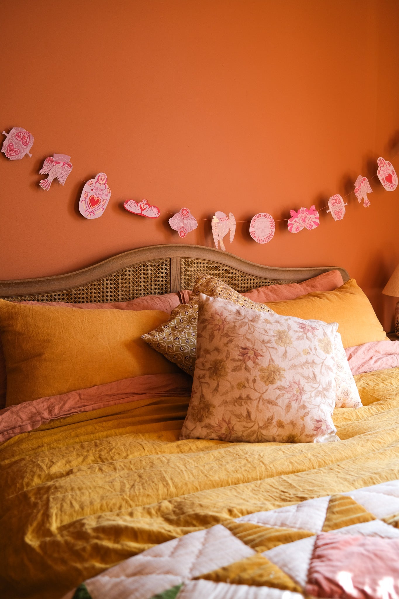 Love Birds Paper Garland