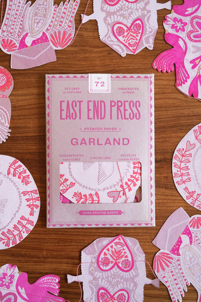 Love Birds Paper Garland