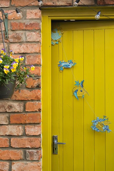 Birds and Nest Paper Garland