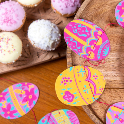 Easter Egg Paper Garland