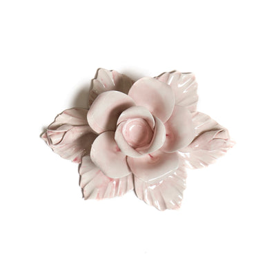 Pink Rose Candle Holder