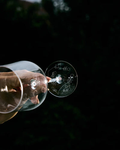 Mirtillo White Wine Glass