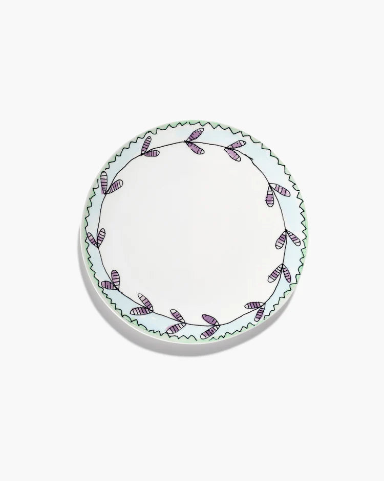 Blossom Milk Midnight Flower Starter Plates