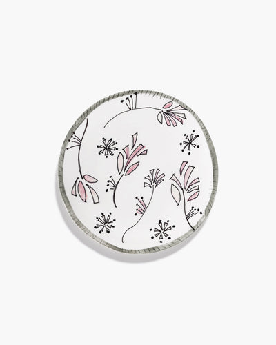 Fiore Rosa Midnight Flowers Starter Plate