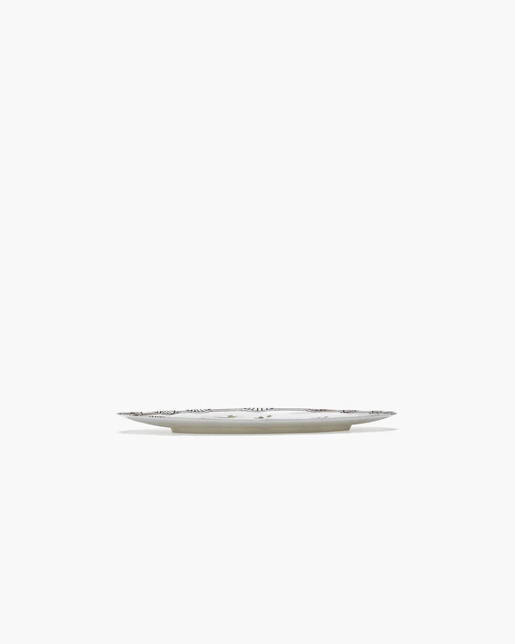 Mirtillo Nude Midnight Flowers Starter Plate