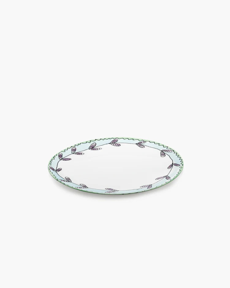Blossom Milk Midnight Flowers Plates (Various Sizes)