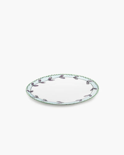 Blossom Milk Midnight Flowers Plates (Various Sizes)